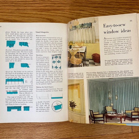 VINTAGE 1961 BH&G Hardcover Sewing Book - Picture 9 of 12